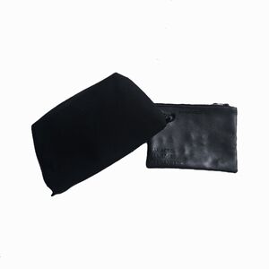 MAC Cosmetics Black Cosmetic Pouch Set